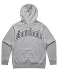 Men's Oversized Outline 'SHAWSHANK' Roman style print Heavy weight Hoodie