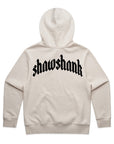 Men's Oversized 'SHAWSHANK' Roman style print Heavy weight Hoodie