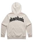 Men's Oversized 'SHAWSHANK' Roman style PUFF print Heavy weight Hoodie