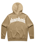 Men's Oversized 'SHAWSHANK' Roman style print Heavy weight Hoodie