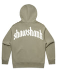 Men's Oversized 'SHAWSHANK' Roman style print Heavy weight Hoodie