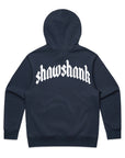 Men's Oversized 'SHAWSHANK' Roman style print Heavy weight Hoodie