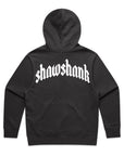 Men's Oversized 'SHAWSHANK' Roman style print Heavy weight Hoodie