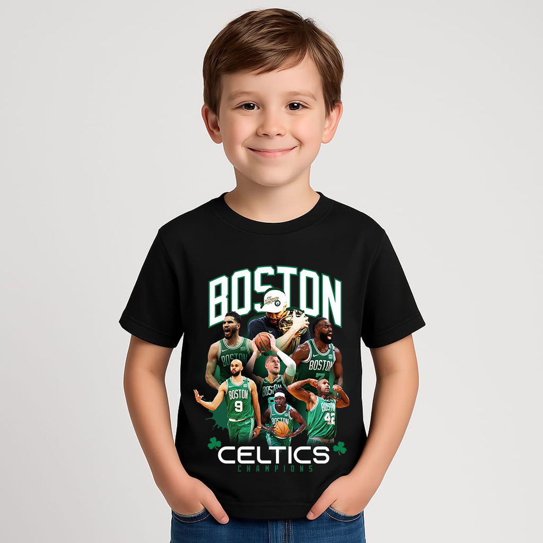 KIDS BANNER 18 - CELTICS PLAYOFF T-SHIRT🏀