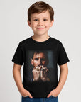 KIDS LIONEL MESSI 8 BALLON GOLD RINGS ⚽ T-SHIRT