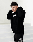 Men's Oversized 'SHAWSHANK' Roman style PUFF print Heavy weight Hoodie