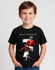 KIDS BEND IT LIKE BECKHAM T-SHIRT.⚽️