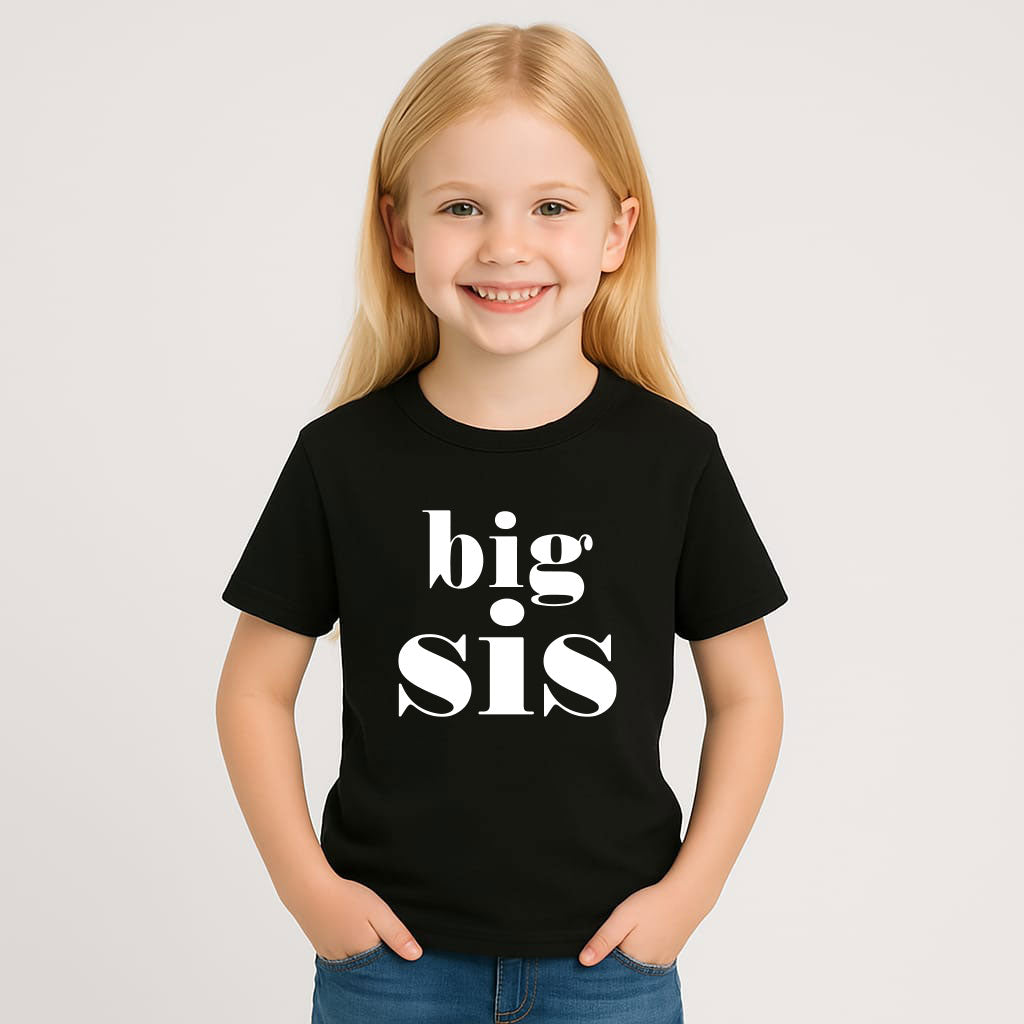 Kids 'Big Sis' Short-Sleeve T-Shirt.