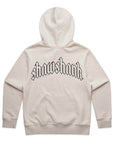 Men's Oversized Outline 'SHAWSHANK' Roman style print Heavy weight Hoodie
