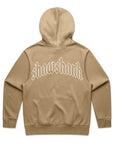 Men's Oversized Outline 'SHAWSHANK' Roman style print Heavy weight Hoodie