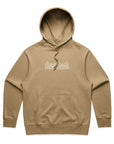 Men's Oversized Outline 'SHAWSHANK' Roman style print Heavy weight Hoodie