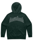Men's Oversized Outline 'SHAWSHANK' Roman style print Heavy weight Hoodie