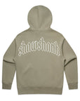 Men's Oversized Outline 'SHAWSHANK' Roman style print Heavy weight Hoodie
