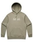 Men's Oversized Outline 'SHAWSHANK' Roman style print Heavy weight Hoodie