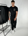 Men's ''CUSTOM MOTORCYCLES'' Print T-Shirt..