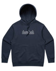 Men's Oversized Outline 'SHAWSHANK' Roman style print Heavy weight Hoodie