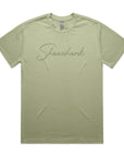 Men's Oversized Signature Embroided Heavy weight T-Shirt