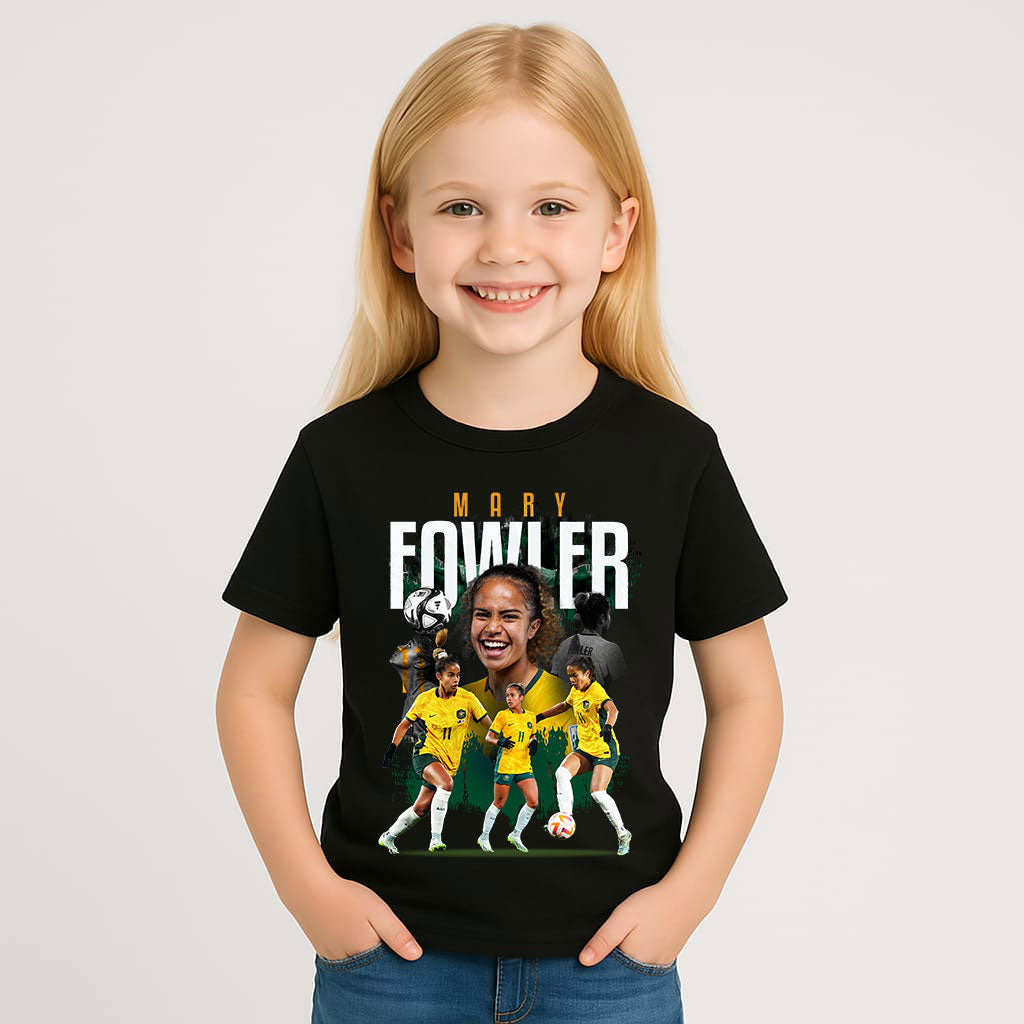 KIDS MARY FOWLER SUPPORTERS T-SHIRT.