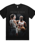 KIDS WHERE NEW SCHOOL MEETS OLD SCHOOL BULLS T-SHIRT