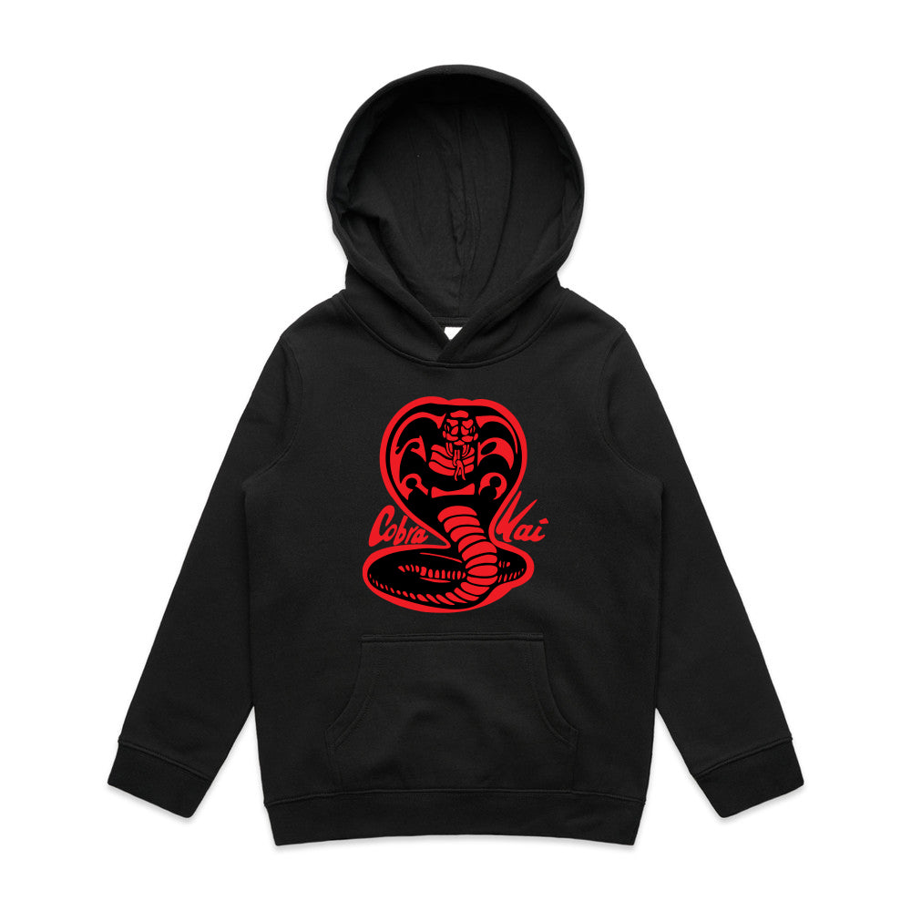 KIDS COBRA KAI 'RED COBRA' HOODIE