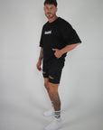 Men's Oversized 'SHAWSHANK' Roman style print Heavy weight T-Shirt.