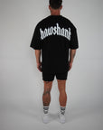 Men's Oversized  'SHAWSHANK' Roman style print Heavy weight T-Shirt