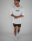 Men's Oversized  'SHAWSHANK' Roman style print Heavy weight T-Shirt