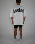 Men's Oversized  'SHAWSHANK' Roman style print Heavy weight T-Shirt