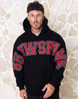 Men's Oversized 'SHAWSHANK' Applique Embroidery Hooded Jumper - Limited Edition 200 pieces only.