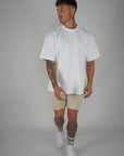 Men's Oversized  'SHAWSHANK' shoulder print Heavy weight T-Shirt.