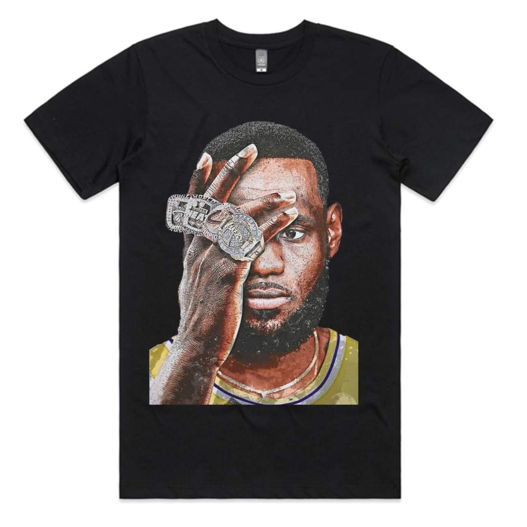 KIDS LeBron James Championship ring set t-shirt - Main Image