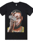 LeBron James - 4 Championship ring set t-shirt! 🏀