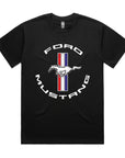 Ford Mustang Badge Adult Tshirt