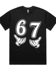 Kids Funny Six Seven Meme 6 7 Meme Gen Alpha Slang T-shirt