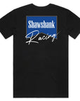 Men's' Shawshank racing in BLUE Printed T-Shirt