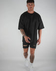 Men's Oversized 'Embossed' Heavy weight T-Shirt.