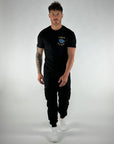 Men's ''MUSCLE CAR GARAGE'' Print T-Shirt.