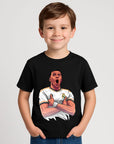 KIDS 🏆 Mbappé Real Madrid Portrait ⚽ T-Shirt
