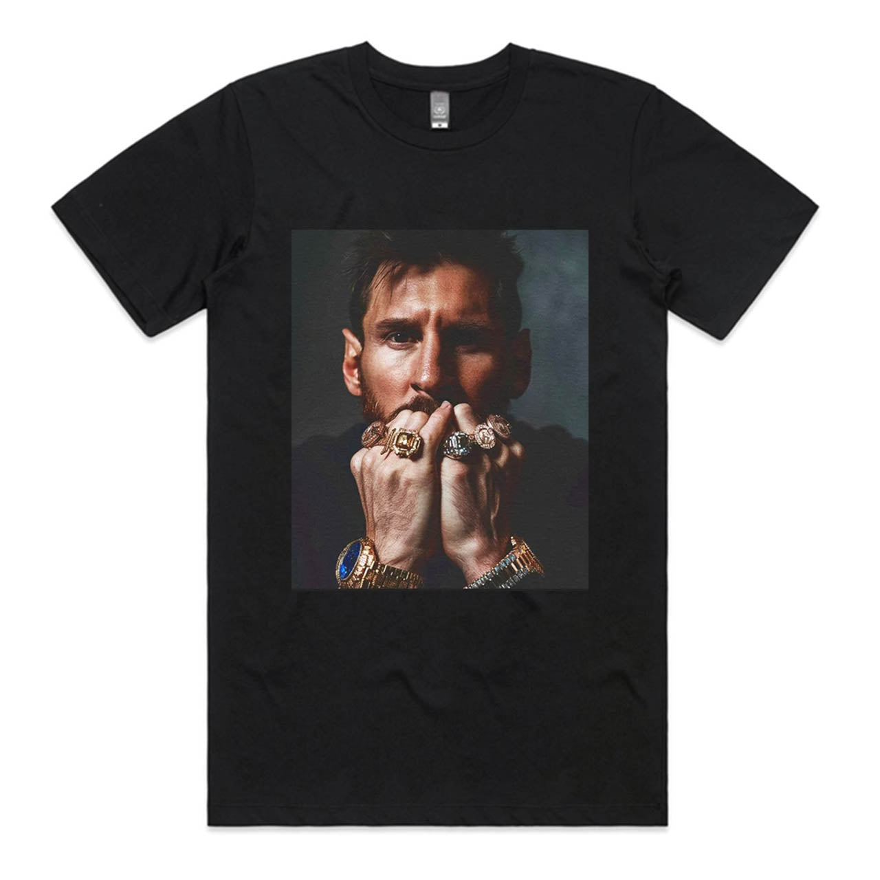 KIDS LIONEL MESSI 8 BALLON GOLD RINGS ⚽ T-SHIRT