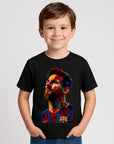 KIDS Messi Portrait FC Barcelona ⚽ T-Shirt
