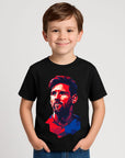 KIDS Messi Portrait Men's ⚽ T-Shirt