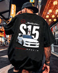 S15 Nissan Silvia R SPEC white Adults tshirt