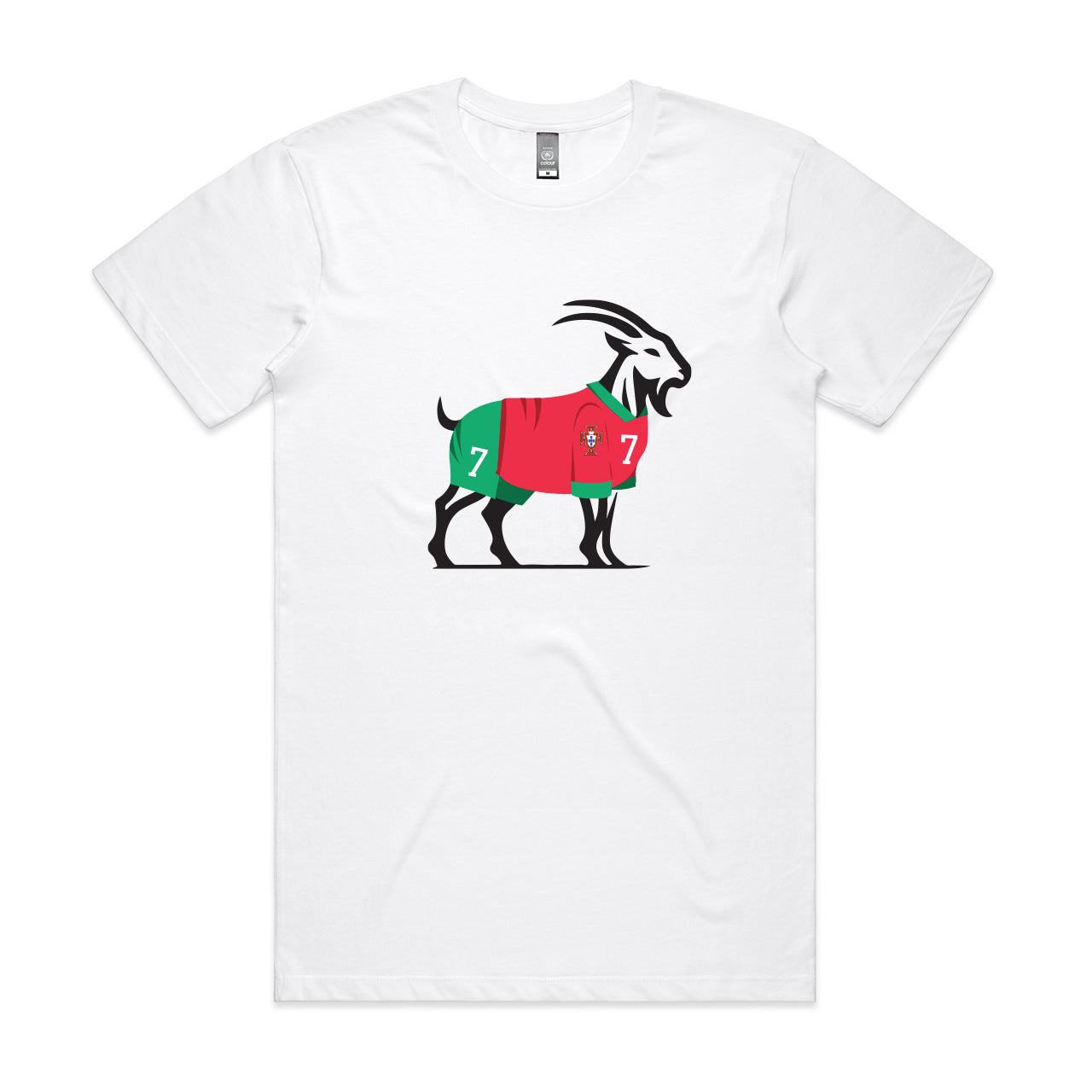 KIDS UNSTOPPABLE GOAT š RONALDO PORTUGALĀ 7 ā½ T-SHIRT