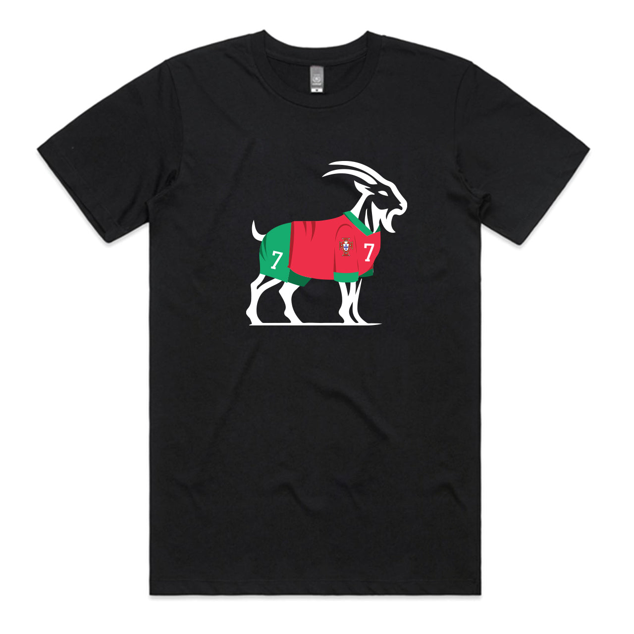KIDS UNSTOPPABLE GOAT š RONALDO PORTUGALĀ 7 ā½ T-SHIRT