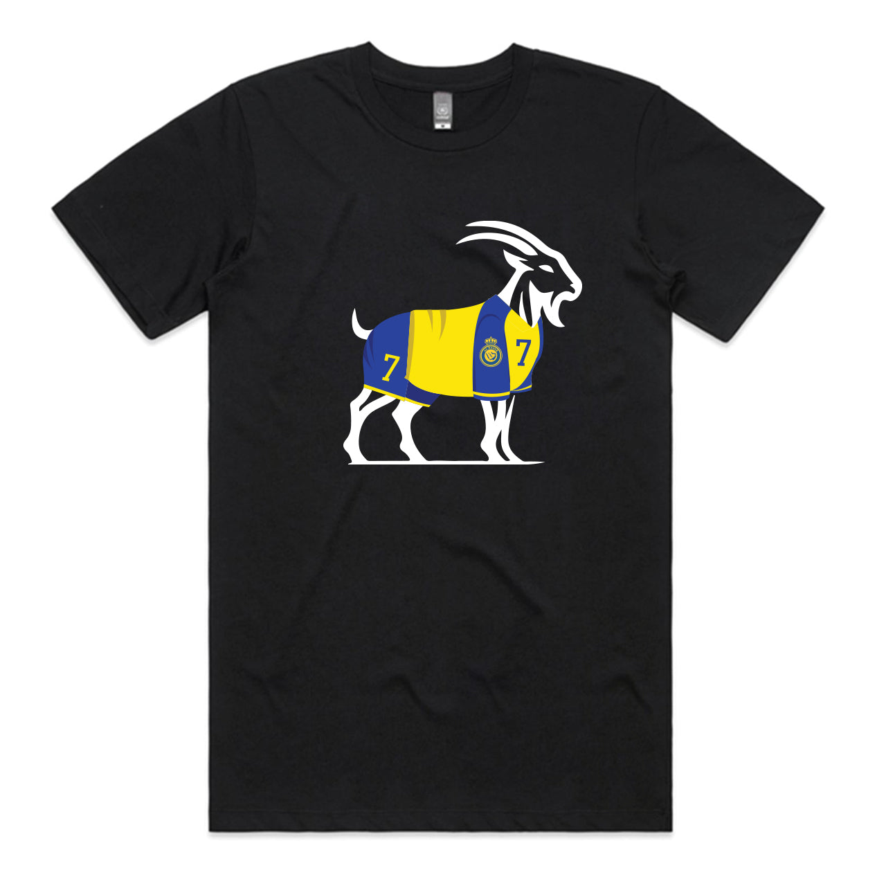 KIDS UNSTOPPABLE GOAT š RONALDO SAUDIĀ 7 ā½ T-SHIRT