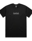 Men's Oversized Outline 'SHAWSHANK' Roman style print Heavy weight T-Shirt.