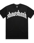 Shawshank Roman Shoulder curve front Print Oversized Tee