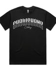 Shawshank Curved Contrast Overseizes T-shirt