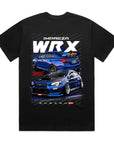 Impreza Wrx Blue Meanie STI Black T-shirt