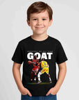Kids Jordan and James G.O.A.T BasketBall T-Shirt
